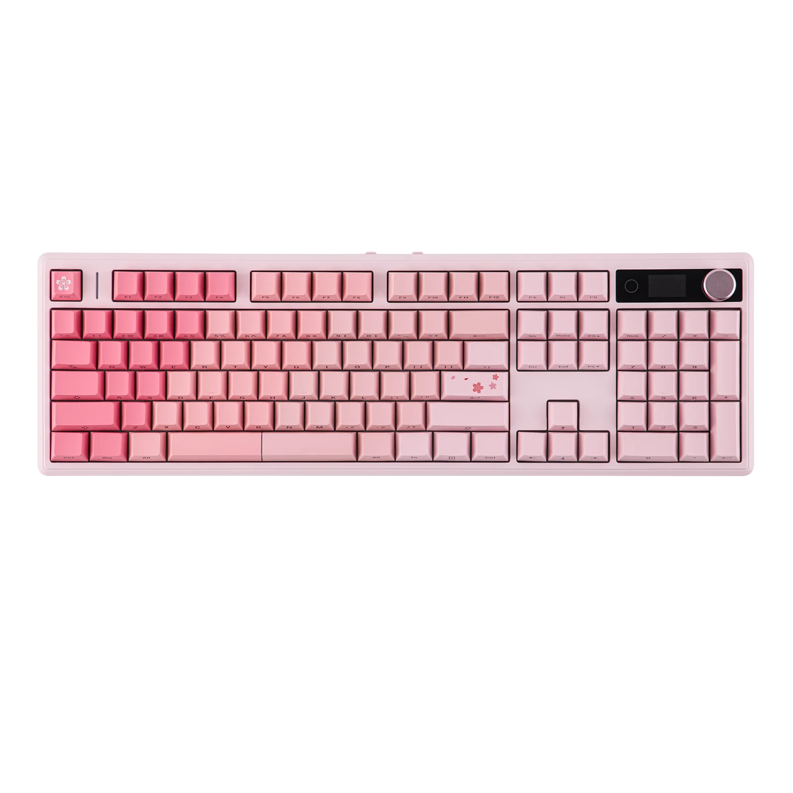 EPOMAKER TH108 V2 PRO Full Size ANSI US Layout Gasket Tri-mode Wireless Mechanical Gaming Keyboard with RGB Backlight for Mac/PC