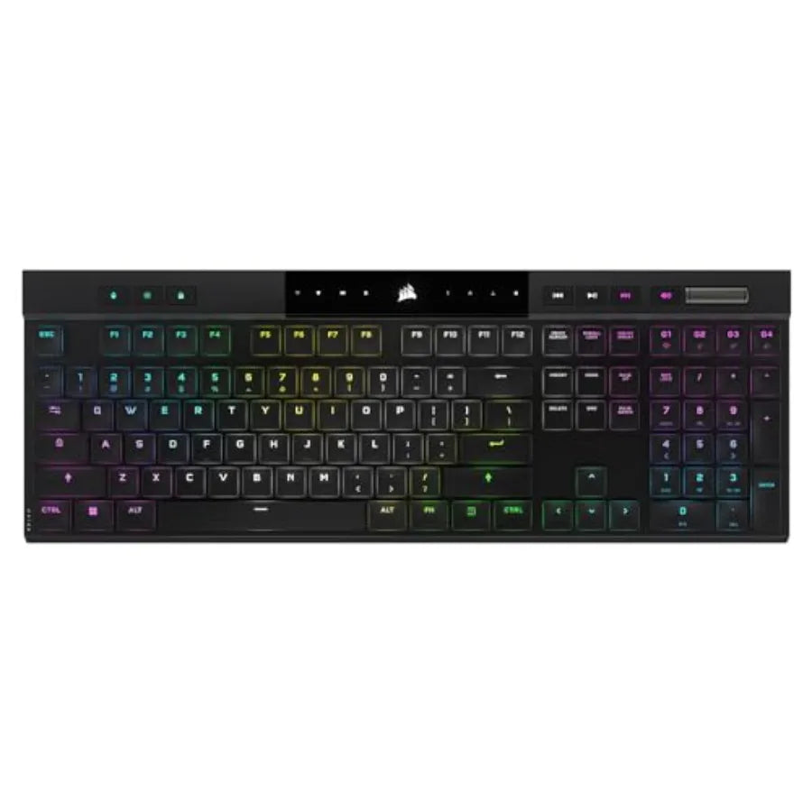 RGB Mechanical Gaming Keyboard - Ultra-Thin, Sub-1ms Slipstream, Low-Latency Bluetooth, Key - NA Layout, QWERTY - Black